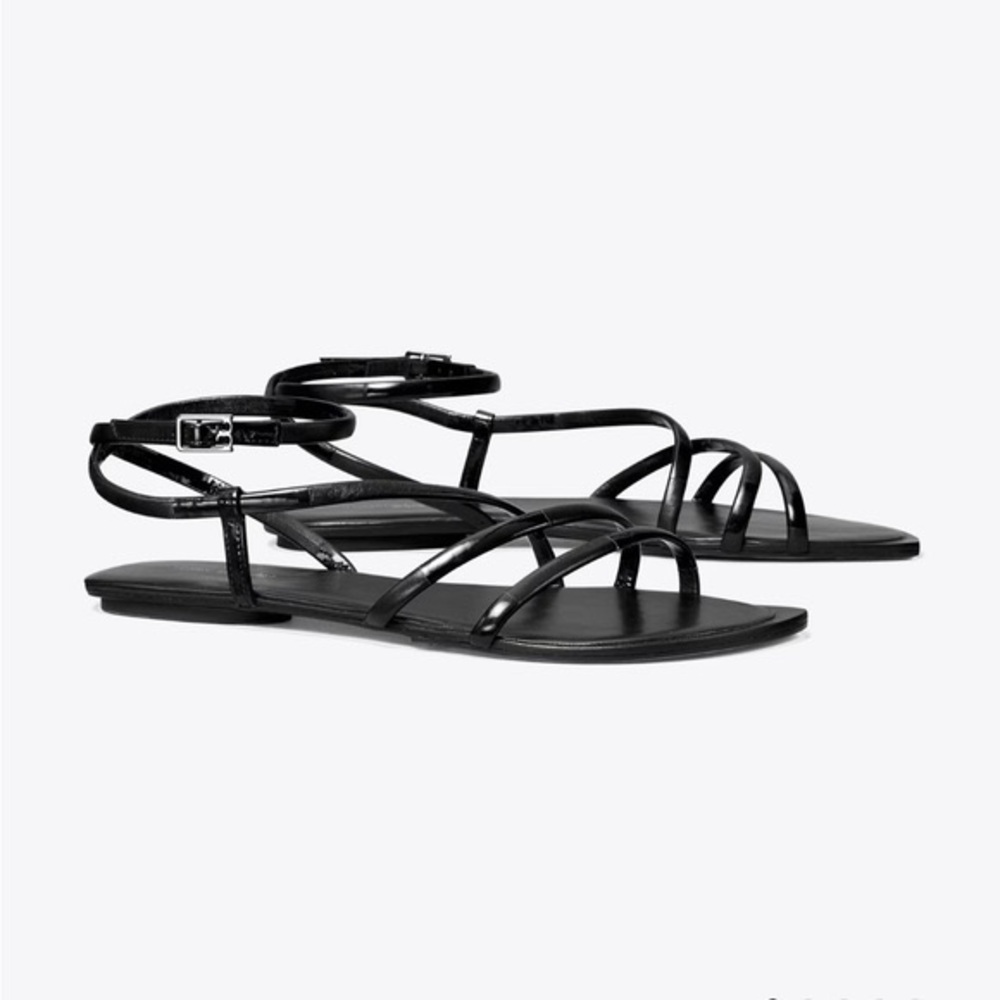 Tory Burch SPLIT MIGNON MULTI-STRAP SANDAL Size 7